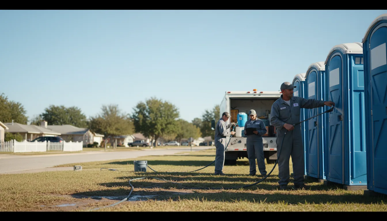 Long-Term Portable Toilet Rental in Ventress, LA near me